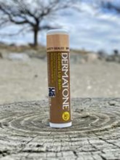 Bilde av Dermatone Lip Balm Coconut 0,15oz. m-display for 24 